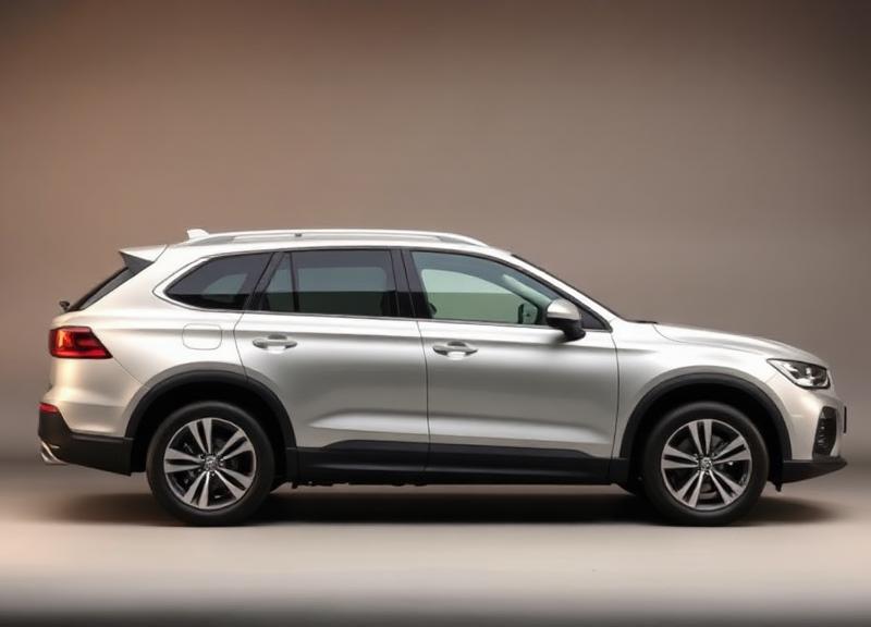 SUV — Silver SUV